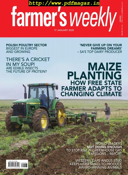 Farmer’s Weekly – 17 January 2020