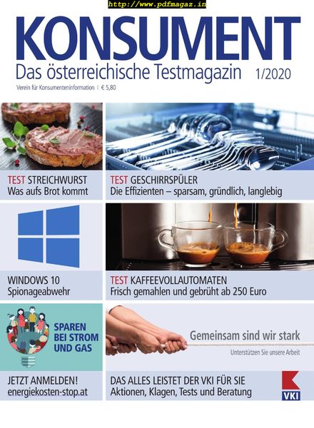 Konsument – Nr.1, 2020