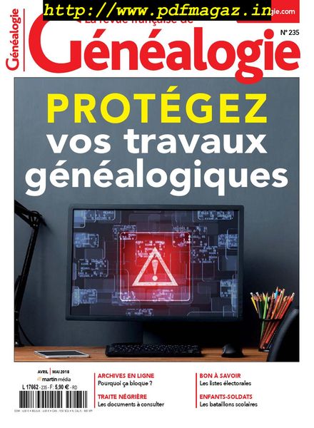 La Revue francaise de Genealogie – Avril-Mai 2018