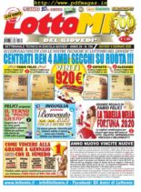 Lottomio del Giovedi – 9 Gennaio 2020