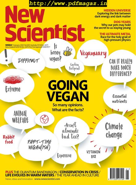 New Scientist Australian Edition – 04 January 2020