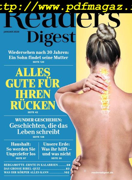 Reader’s Digest Germany – Januar 2020