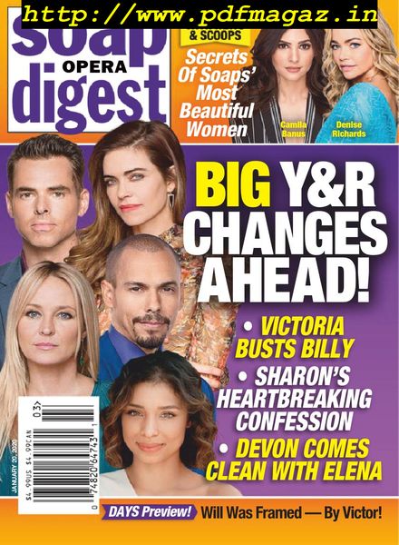 Soap Opera Digest – January 20, 2020