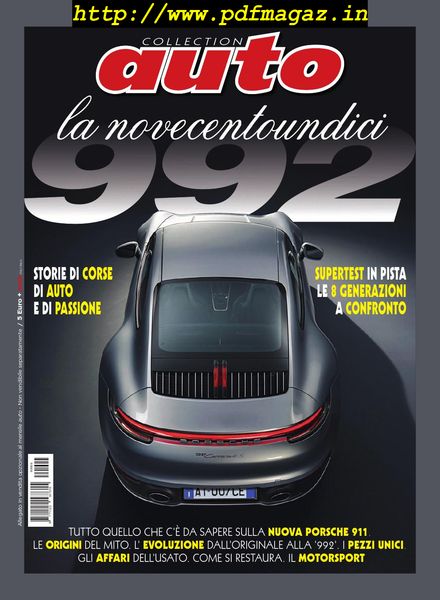 Auto Speciale – Porsche 911 – 18 Marzo 2019