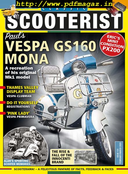 Classic Scooterist – Issue 131 – February-March 2020