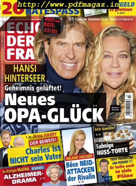 Echo der Frau – 08 Januar 2020