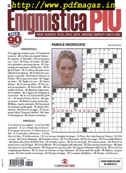Enigmistica PIU – 24 Aprile 2019