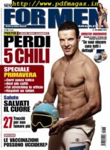For Men Magazine – Marzo 2014