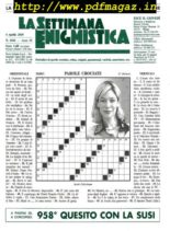 La Settimana Enigmistica – 4 Aprile 2019