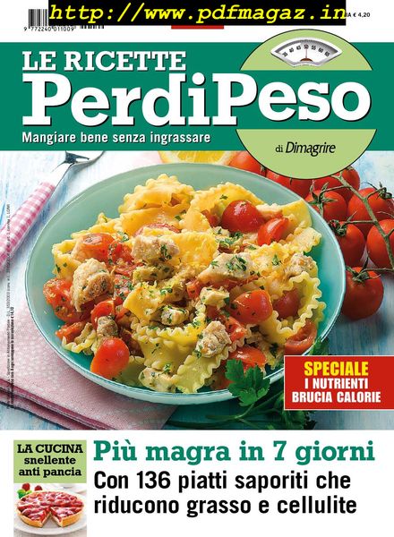 Le Ricette PerdiPeso – Maggio 2014
