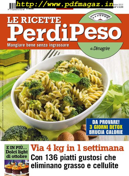 Le Ricette PerdiPeso – Ottobre 2013