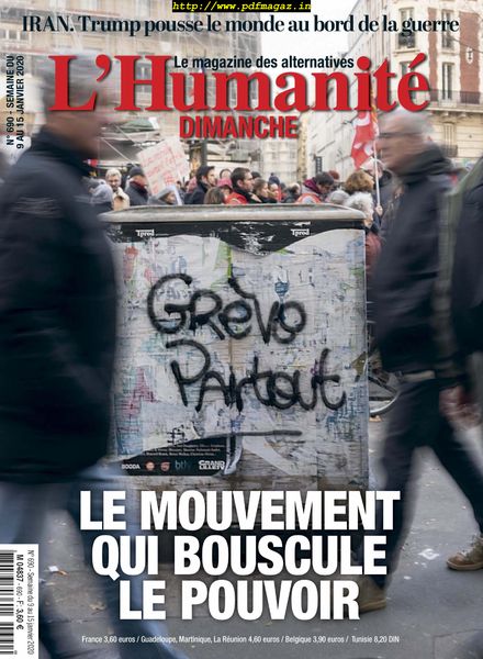 L’Humanite Dimanche – 9 Janvier 2020