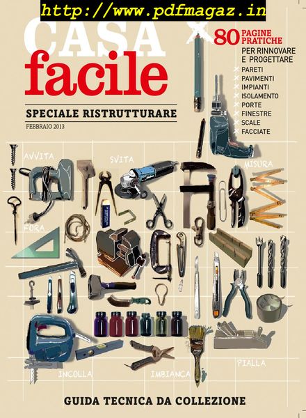 CasaFacile – Speciale Ristrutturare – Febbraio 2013
