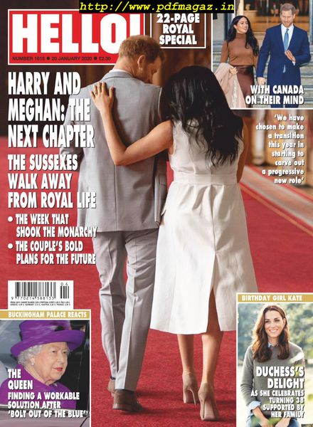 Hello! Magazine UK – 27 January 2020
