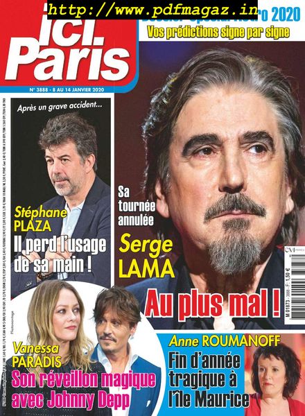 Ici Paris – 08 janvier 2020