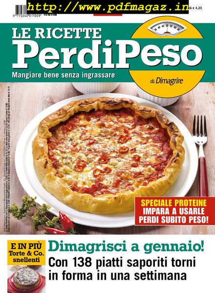 Le Ricette PerdiPeso – Gennaio 2014
