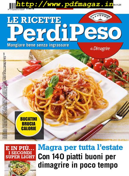 Le Ricette PerdiPeso – Luglio 2013