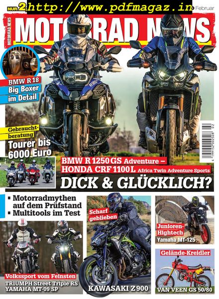Motorrad News – Februar 2020