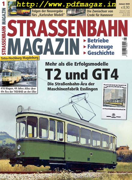 Strassenbahn Magazin – Januar 2020