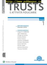 Trusts e attivita fiduciarie – Gennaio 2020