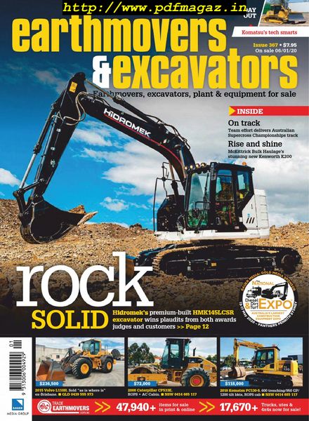 Earthmovers & Excavators – January 2020