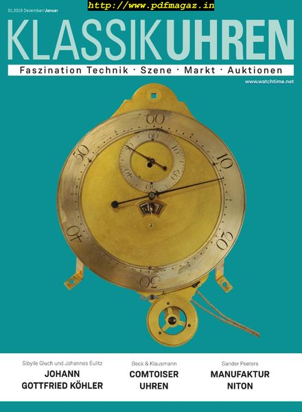 Klassik Uhren – Dezember 2018 – Januar 2019