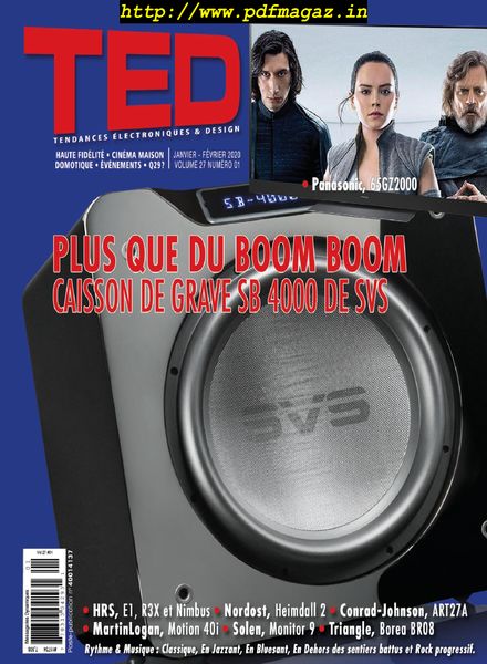 Magazine TED par QA&V – janvier 2020