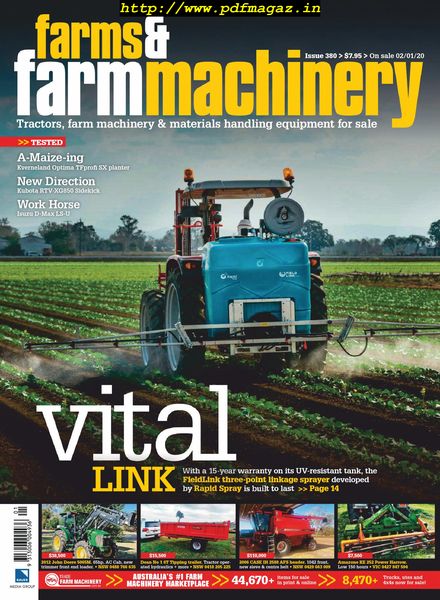 Farms and Farm Machinery – January 2020