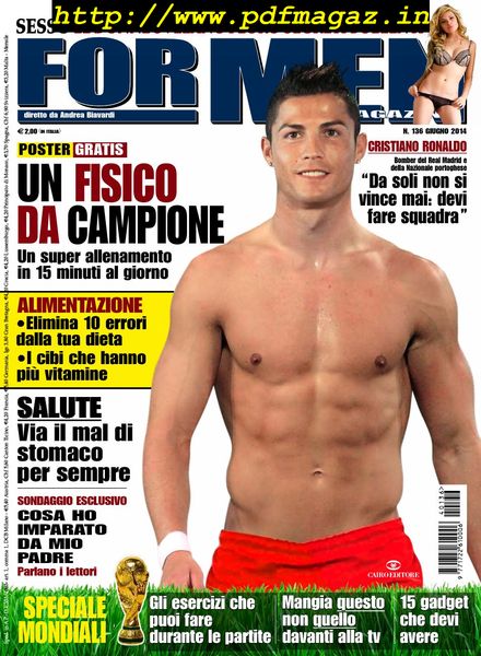 For Men Magazine – Giugno 2014
