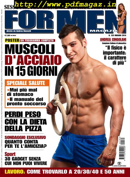 For Men Magazine – Maggio 2014