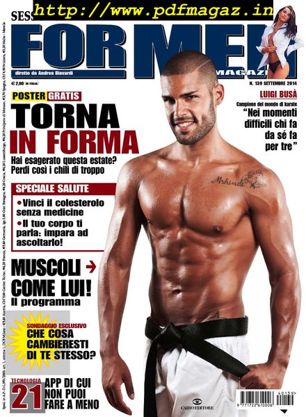 For Men – Settembre 2014