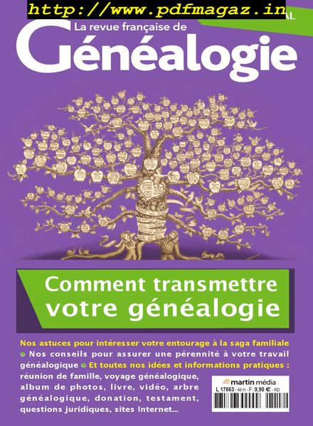 La Revue Francaise de Genealogie – Hors-Serie – N 49, 2018