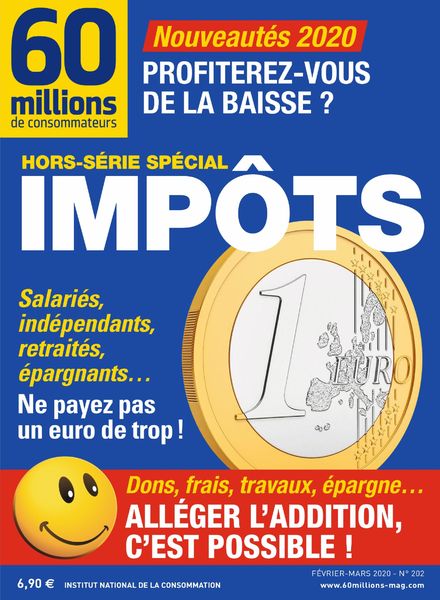 60 Millions de Consommateurs – Hors-Serie – Fevrier-Mars 2020