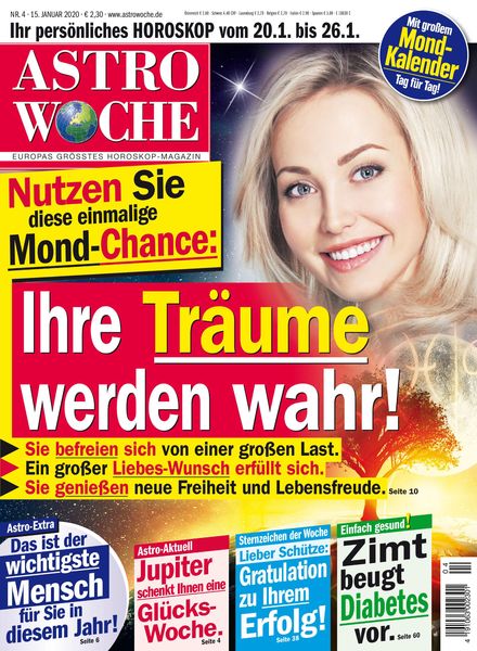 Astrowoche – 15 Januar 2020