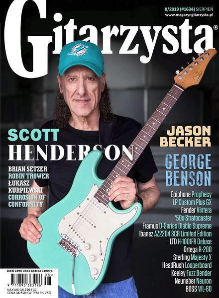 Gitarzysta – Sierpien 2019
