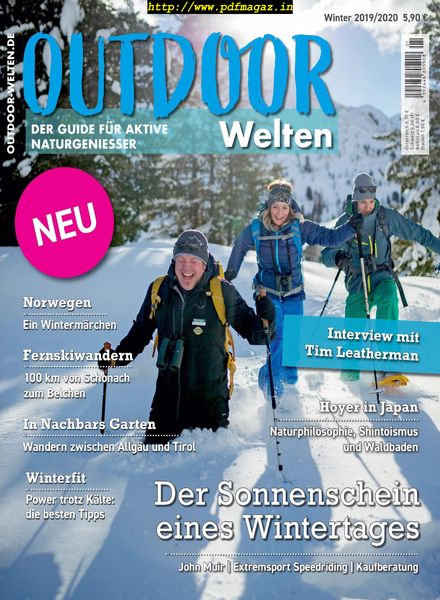 OutdoorWelten – Winter 2019-2020