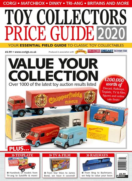 Toy Collectors – Price Guide 2020