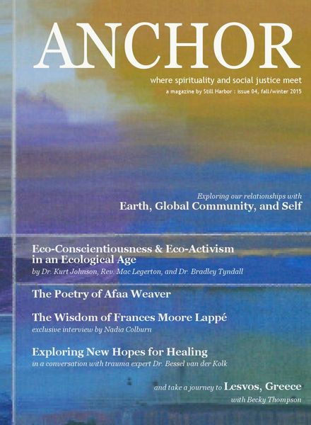 Anchor – Issue 4 – Fall-Winter 2015