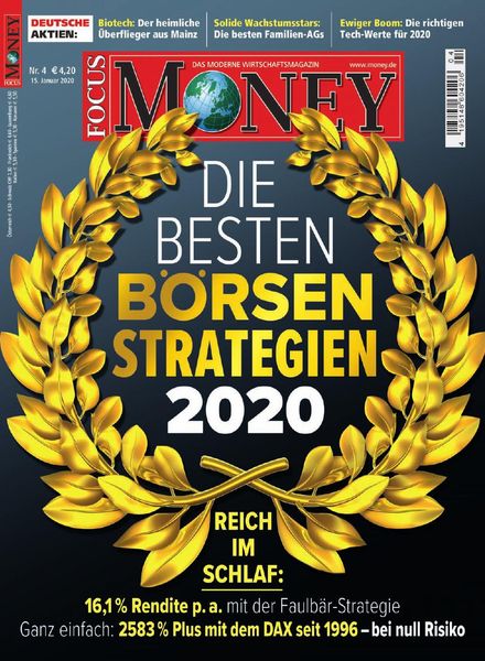 Focus Money – 15 Januar 2020