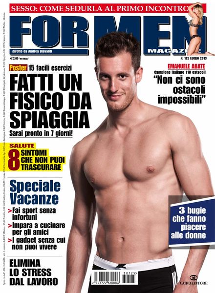For Men Magazine – Luglio 2013