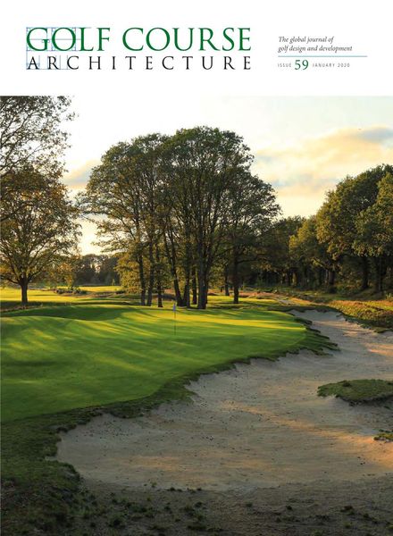 Golf Course Architecture – Issue 59 – January 2020