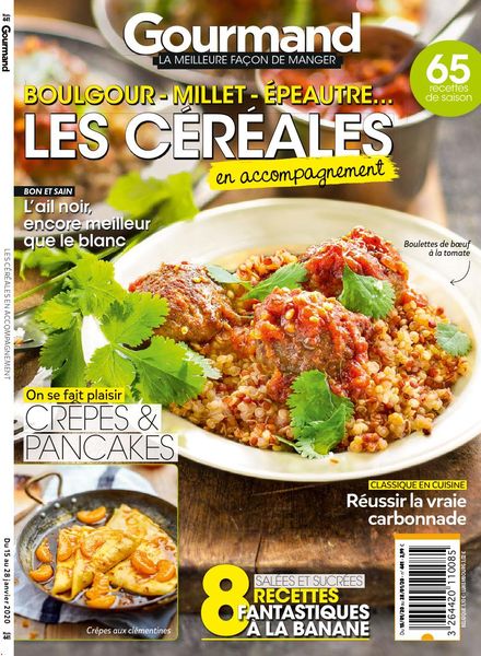 Gourmand – 17 janvier 2020