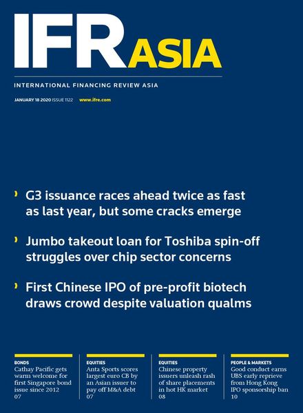 IFR Asia – January 18, 2020