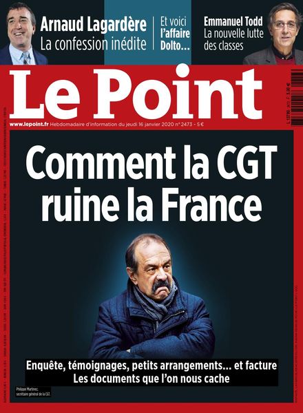 Le Point – 16 janvier 2020
