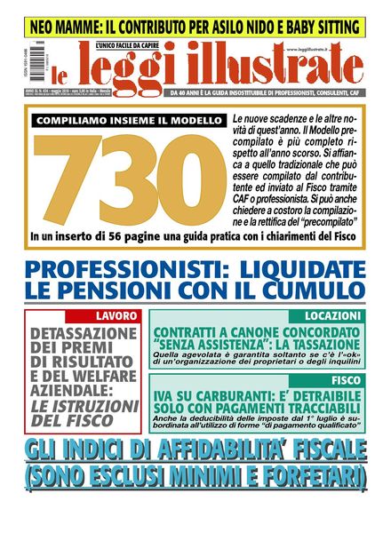 Leggi Illustrate – Maggio 2018