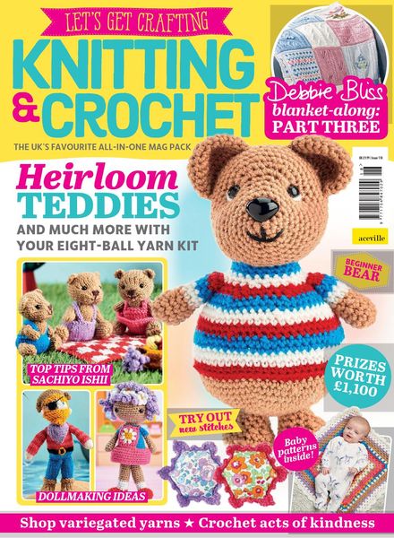 Let’s Get Crafting Knitting & Crochet – Issue 118 – January 2020