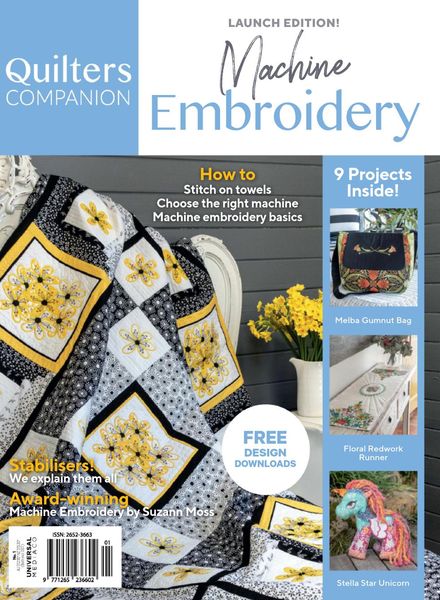 Machine Embroidery – Issue 1 2019