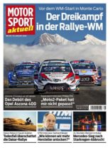 Motorsport Aktuell – 14 Januar 2020