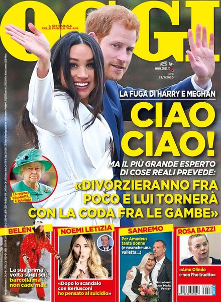 Oggi – 23 gennaio 2020