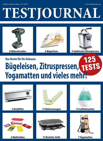 Testjournal – Januar 2020